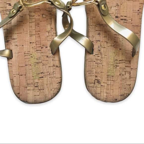 Michael Kors gold sandals - Picture 6 of 6